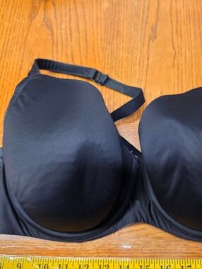 Cacique By Lane Bryant Cooling French Full-Coverage Black Underwire Bra Size...